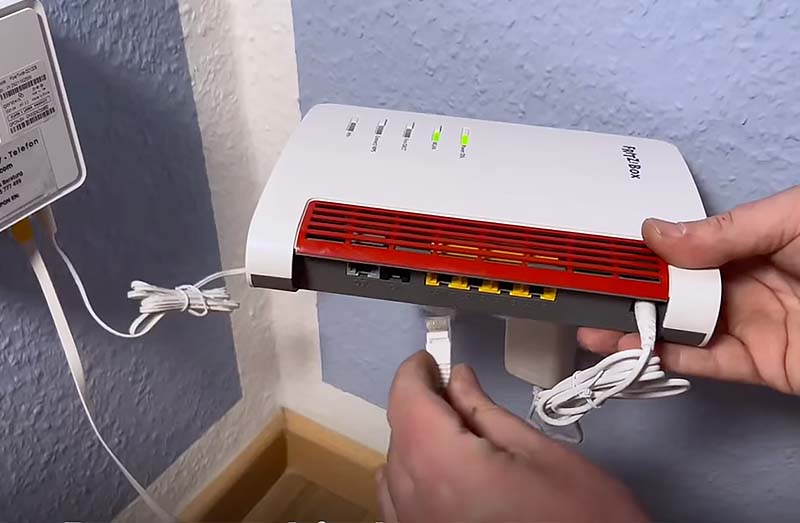 Instal router